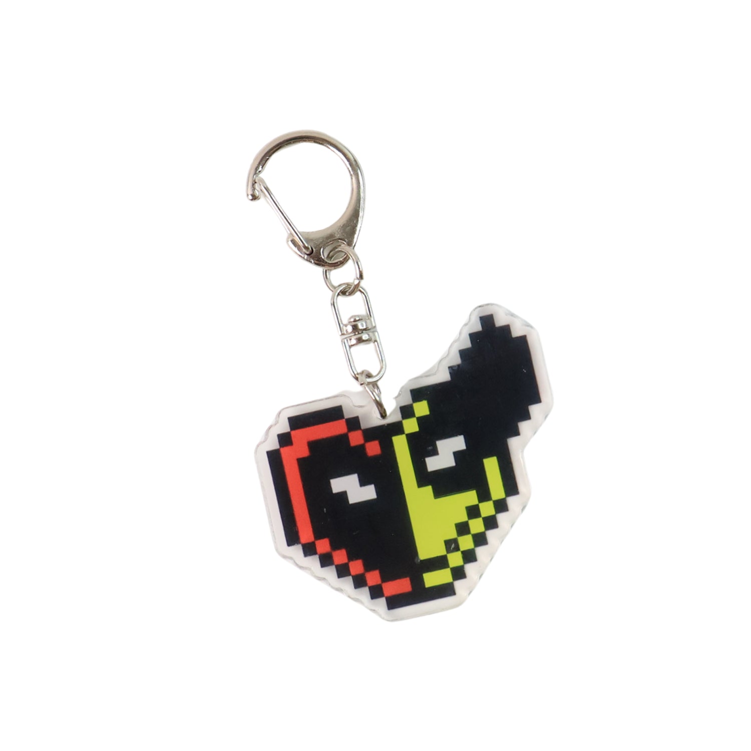 Retro Pixel Graphic Keyring Retro Pixel Graphic Keyring